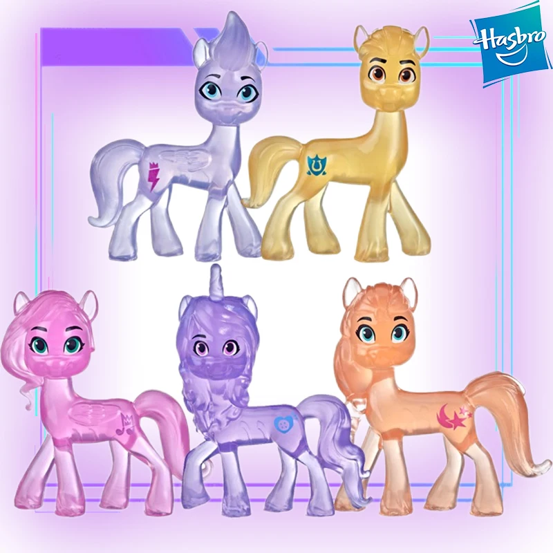 Hasbro Истински My Little Pony Twilight Sparkle Кристален Принцеса Модел Кавайные играчки за Момичета детски Аниме Безплатна Доставка на Стоки