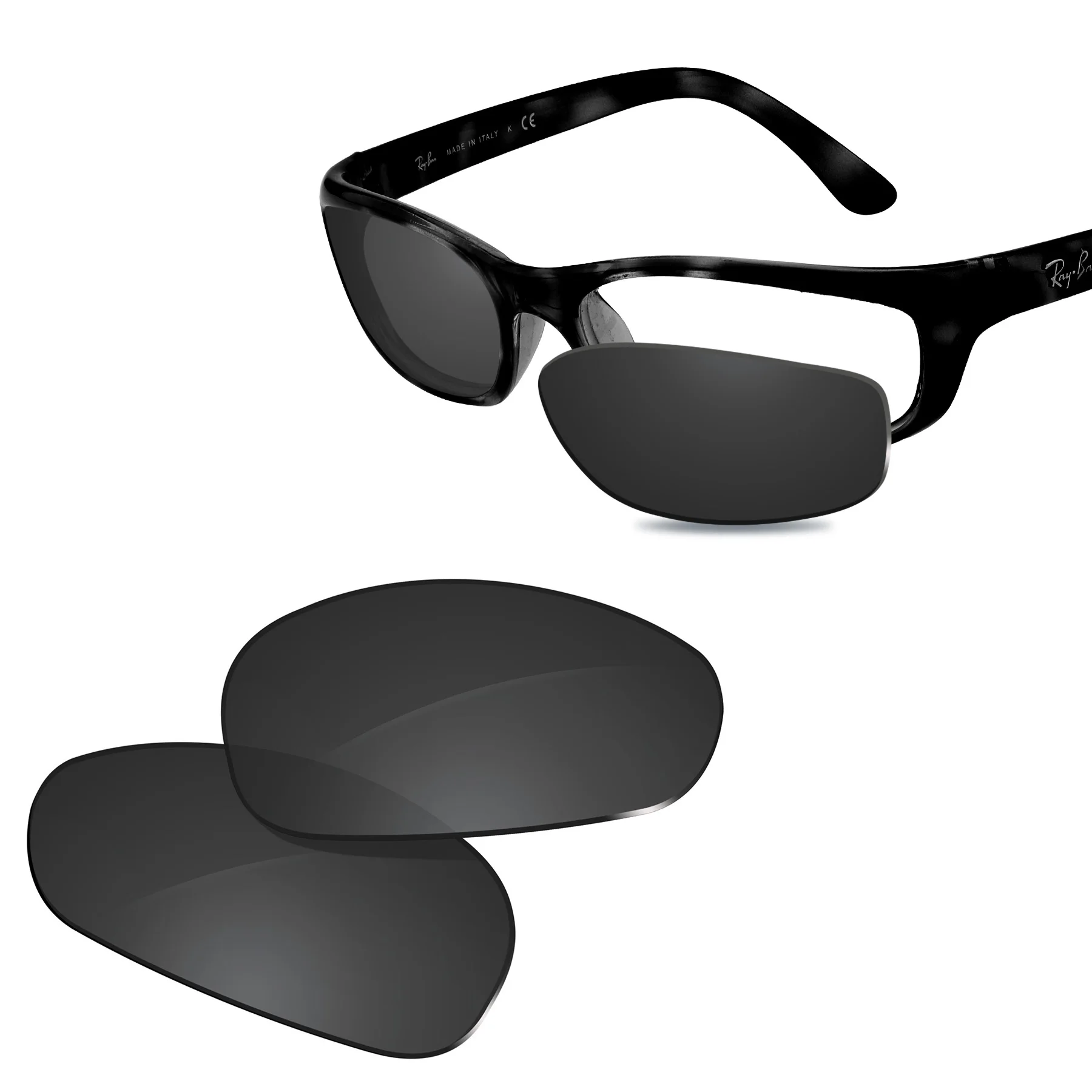 Сменяеми поляризирани лещи Glintbay New Performance за слънчеви очила Ray-Ban RB4115-57 - в Няколко цвята